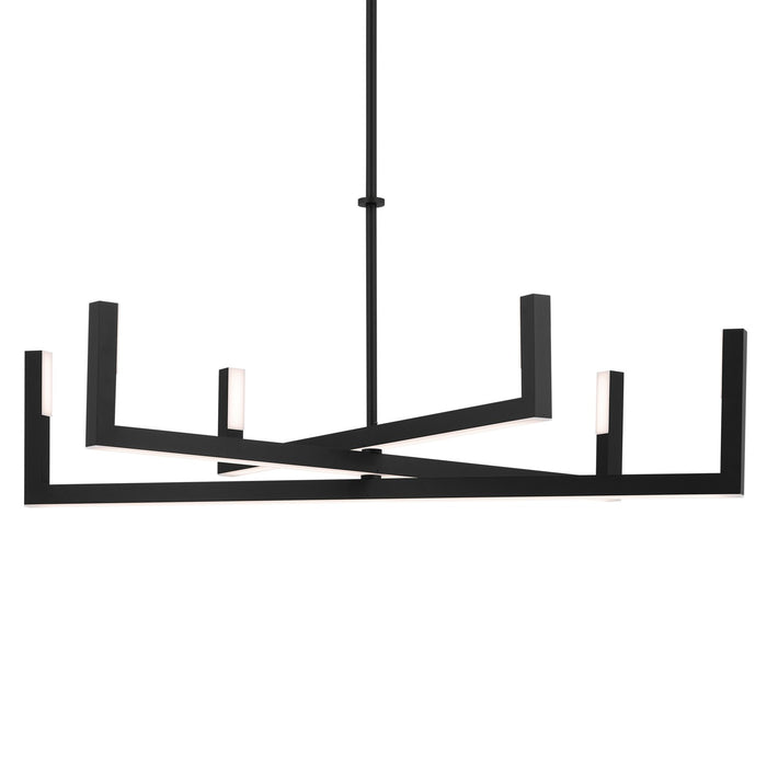 Kichler 84328MBK LED Chandelier, Matte Black
