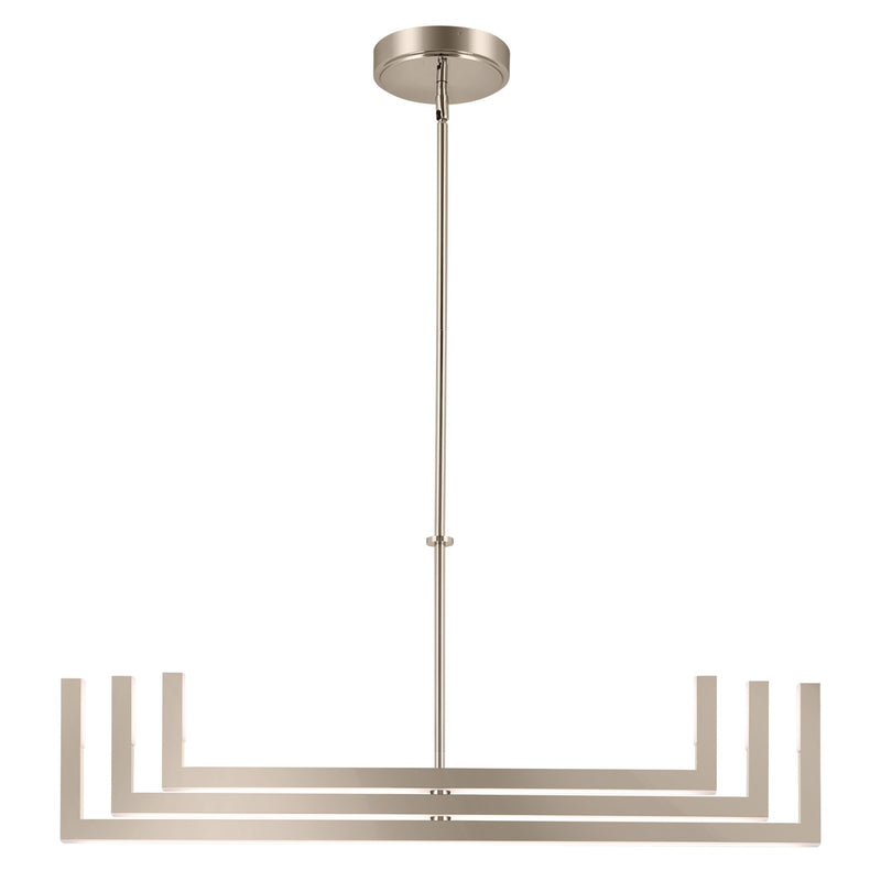 Kichler 84328PN LED Chandelier, Polished Nickel