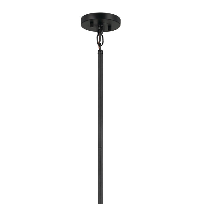 Kichler 52613BK Ten Light Chandelier, Black