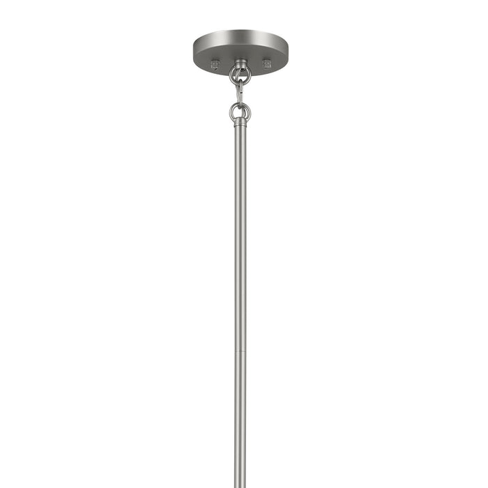 Kichler 52613SN Ten Light Chandelier, Satin Nickel