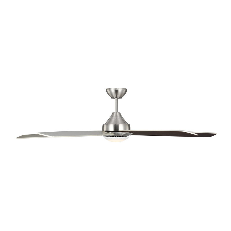 Generation Lighting 5LWDSM60BSD 60" Ceiling Fan, Brushed Steel