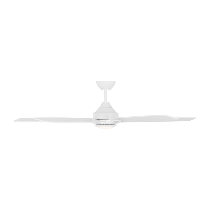 Generation Lighting 5LWDSM60RZWD 60" Ceiling Fan, Matte White