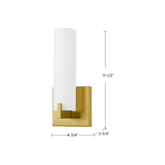 Kuzco Lighting 601484BG-LED LED Wall Sconce, Brushed Gold