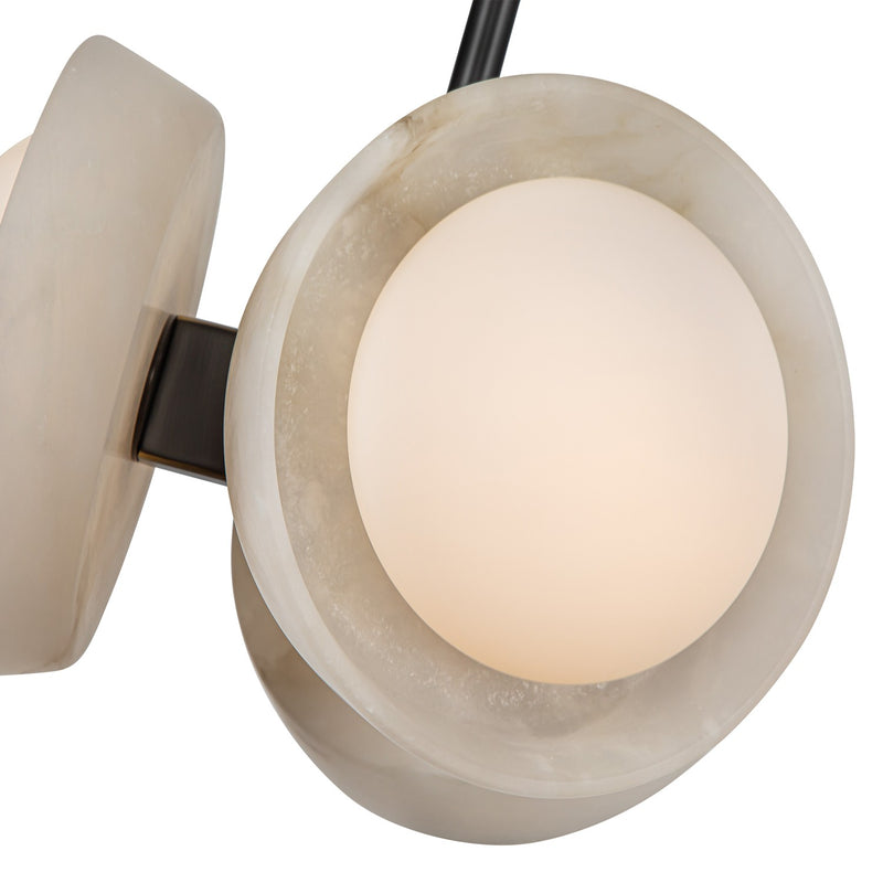 Alora PD320313UBAR LED Pendant, Urban Bronze/Alabaster