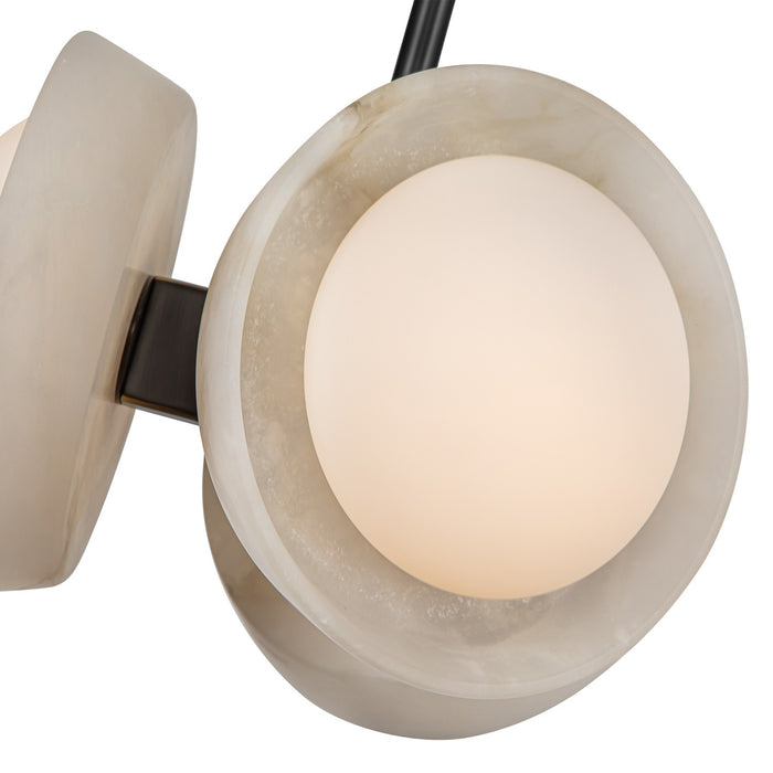 Alora PD320313UBAR LED Pendant, Urban Bronze/Alabaster