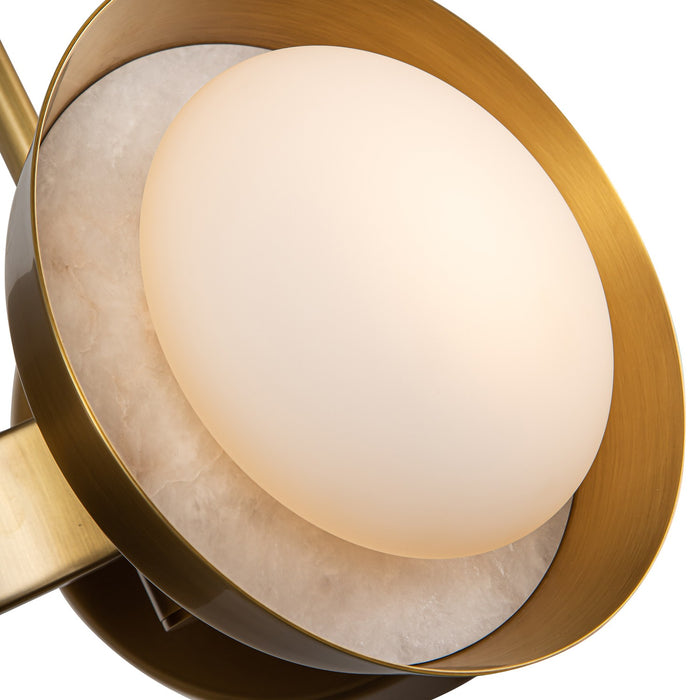 Alora PD320313VB LED Pendant, Vintage Brass