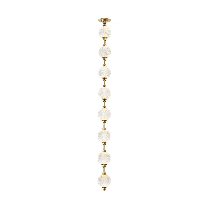 Alora PD321708NB-RT LED Pendant, Natural Brass