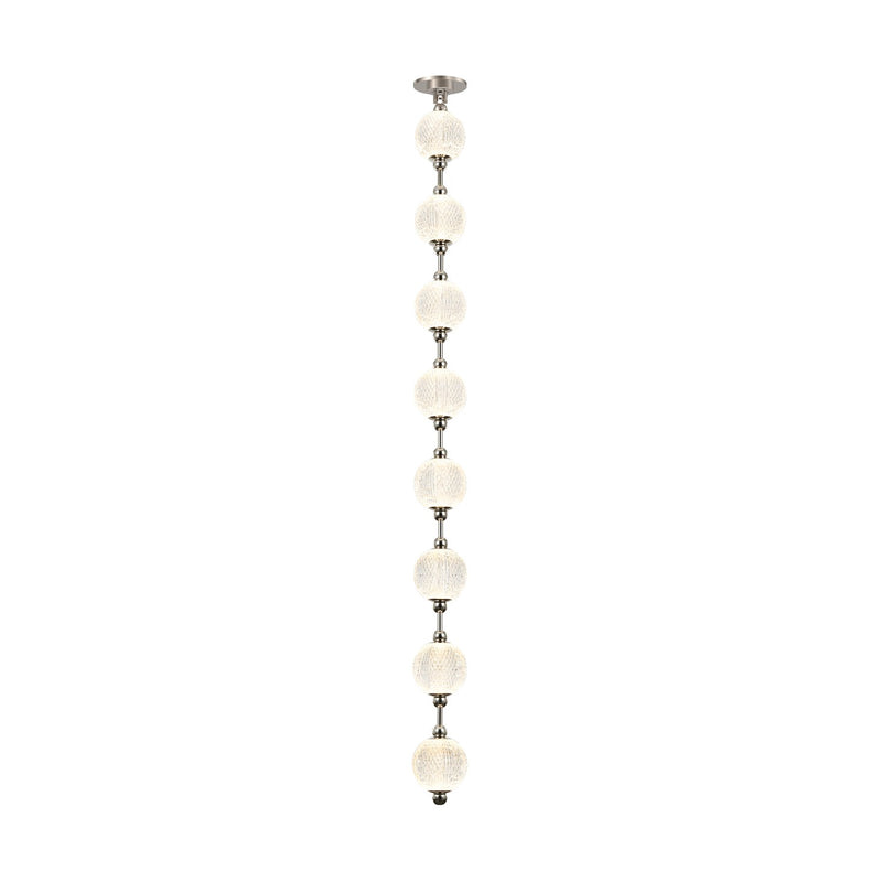 Alora PD321708PN-RT LED Pendant, Polished Nickel
