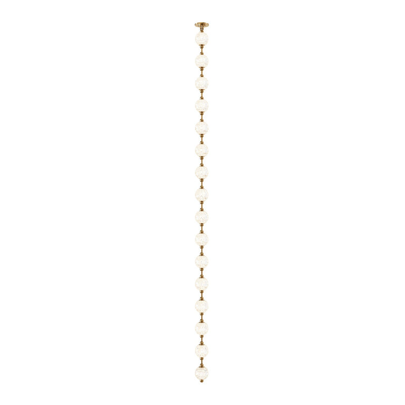 Alora PD321716NB-RT LED Pendant, Natural Brass