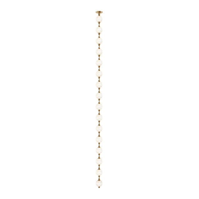 Alora PD321716NB-RT LED Pendant, Natural Brass