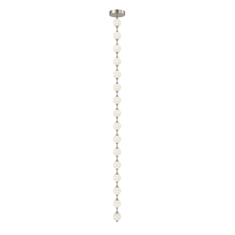 Alora PD321716PN LED Pendant, Polished Nickel