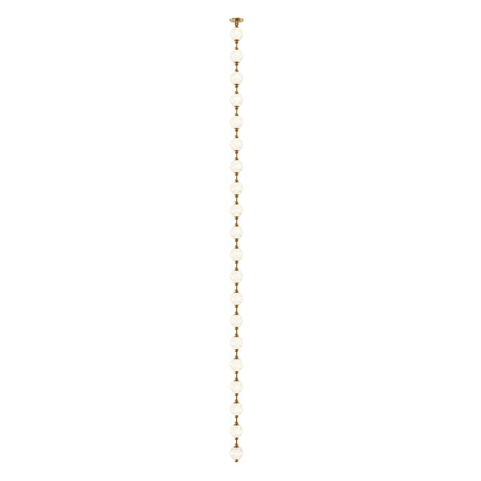 Alora PD321720NB-RT LED Pendant, Natural Brass