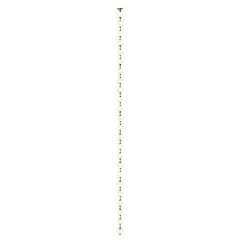 Alora PD321724NB-RT LED Pendant, Natural Brass