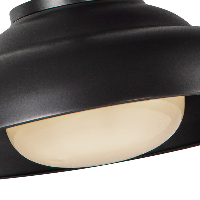 Alora PD344014UBGO One Light Pendant, Urban Bronze/Glossy Opal