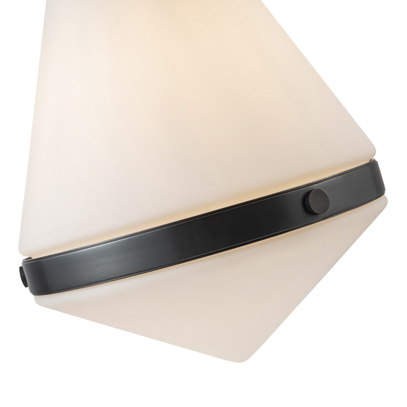 Alora PD348022UBOP One Light Pendant, Urban Bronze/Opal Matte Glass