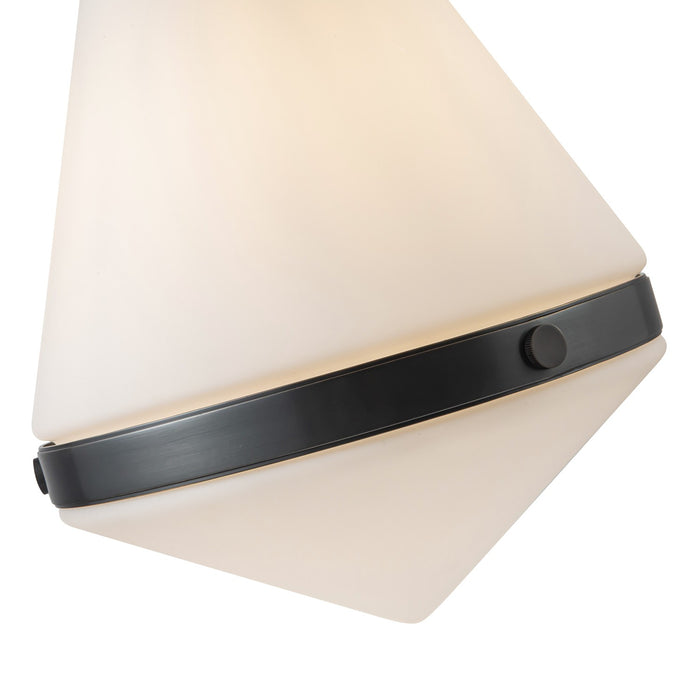Alora PD348022UBOP One Light Pendant, Urban Bronze/Opal Matte Glass