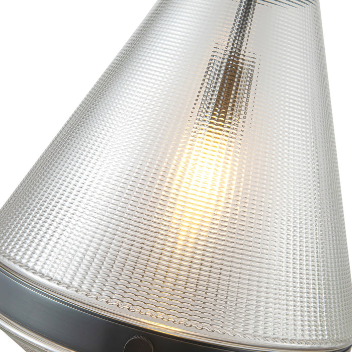 Alora PD348022UBPG One Light Pendant, Urban Bronze/Prismatic Glass