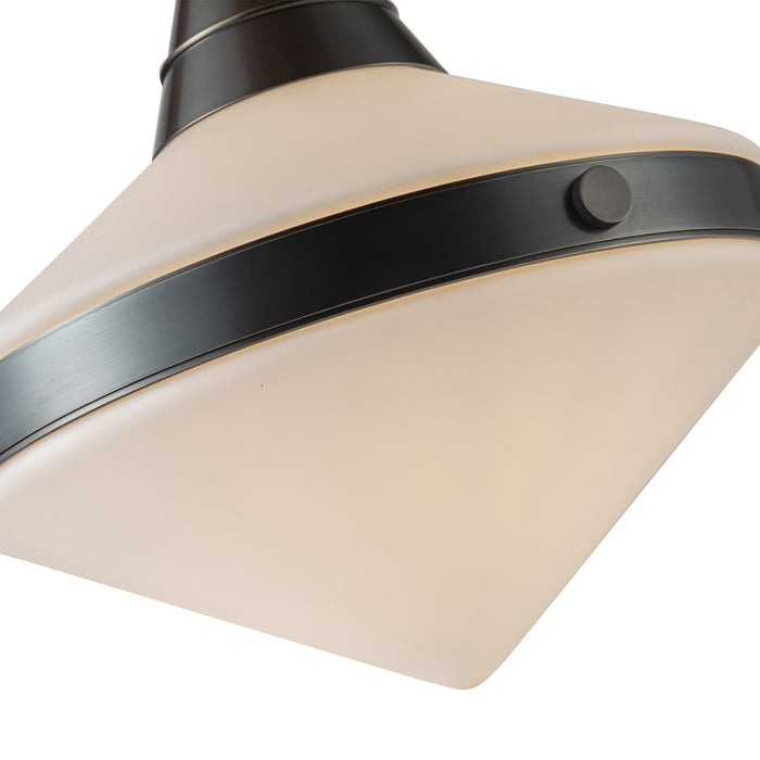 Alora PD348114UBOP One Light Pendant, Urban Bronze/Opal Matte Glass