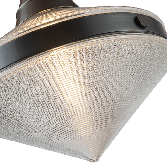 Alora PD348114UBPG One Light Pendant, Urban Bronze/Prismatic Glass