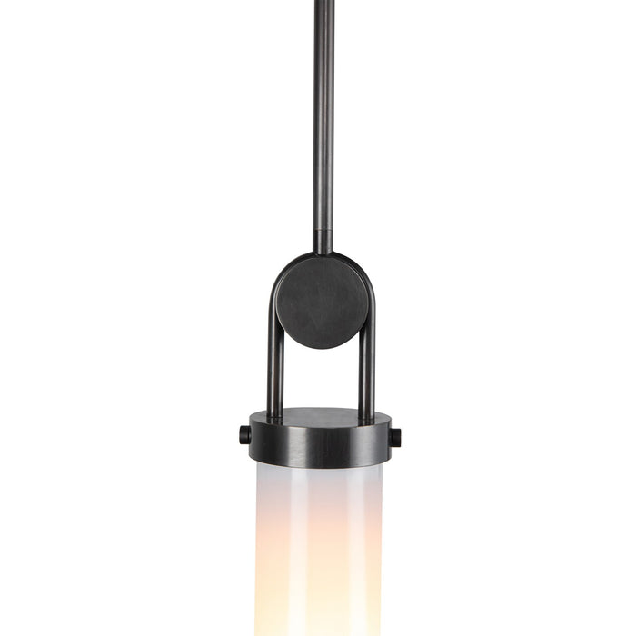 Alora PD355015UBGO One Light Pendant, Urban Bronze/Glossy Opal