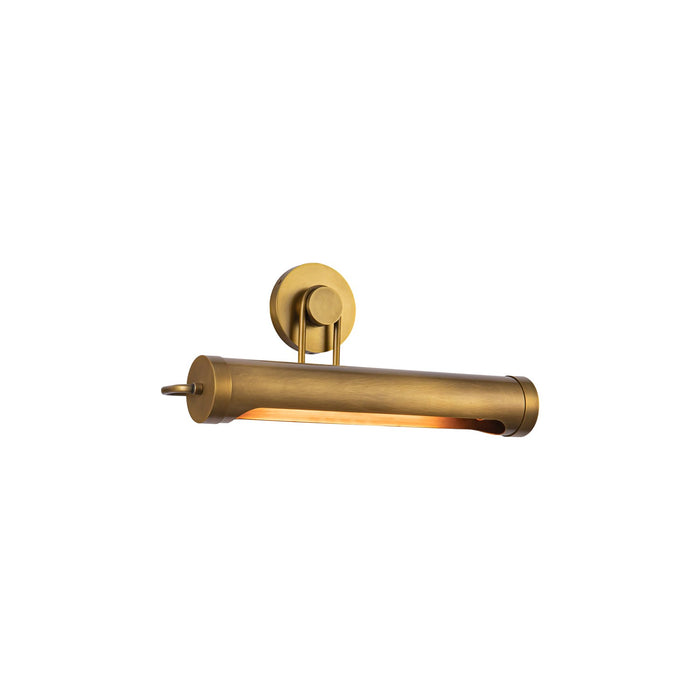 Alora PL355220VB Two Light Picture Light, Vintage Brass
