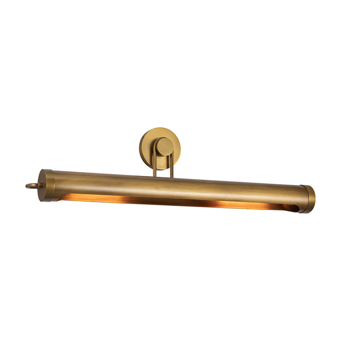 Alora PL355232VB Two Light Picture Light, Vintage Brass