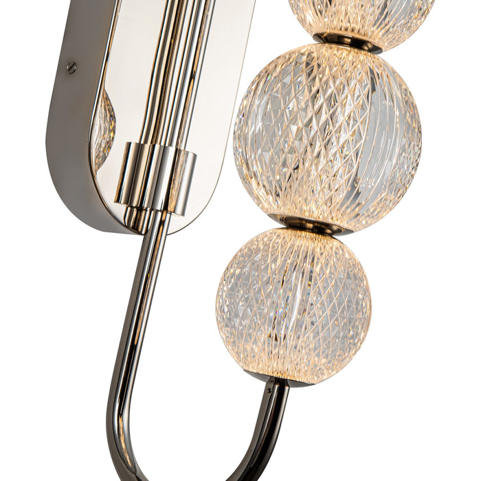 Alora WV321628PN LED Vanity, Polished Nickel
