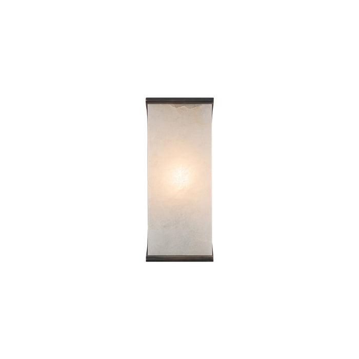 Alora WV327010UBAR One Light Wall Sconce, Urban Bronze/Alabaster