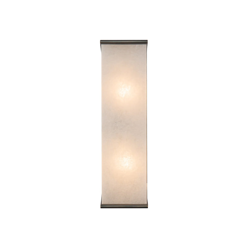 Alora WV327015UBAR Two Light Vanity, Urban Bronze/Alabaster