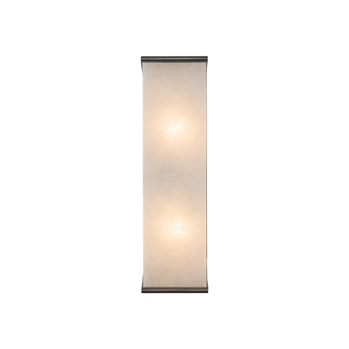 Alora WV327015UBAR Two Light Vanity, Urban Bronze/Alabaster
