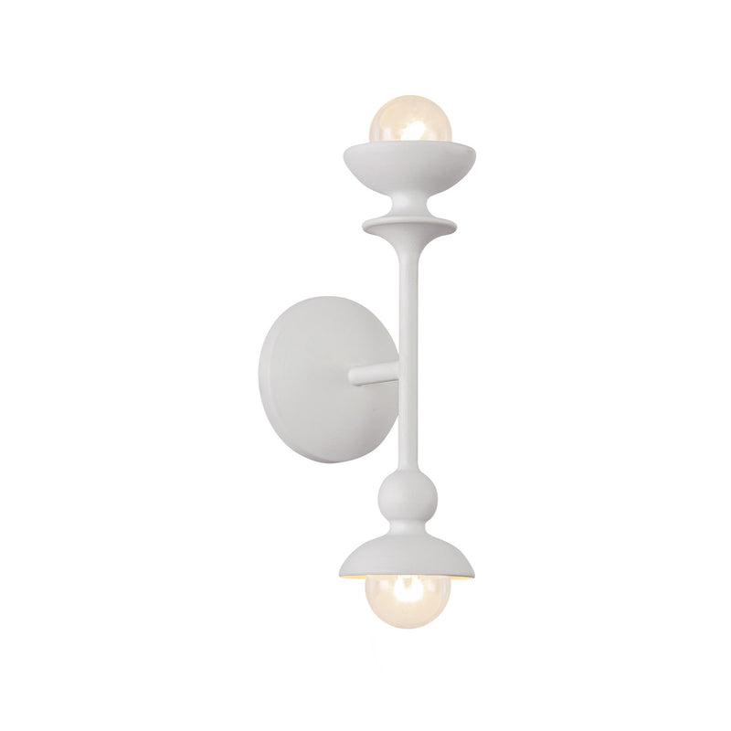 Alora WV328209AW Two Light Vanity, Antique White