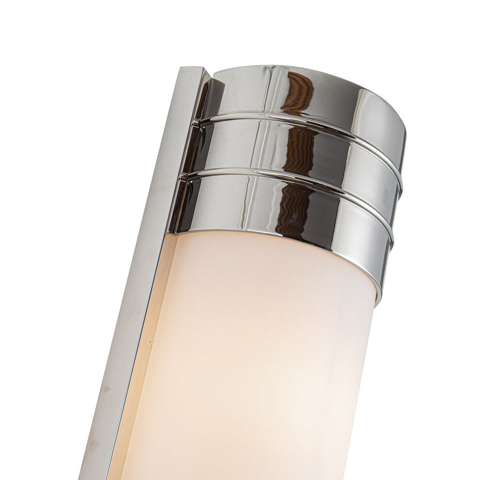Alora WV348218PNOP Two Light Vanity, Polished Nickel/Opal Matte Glass