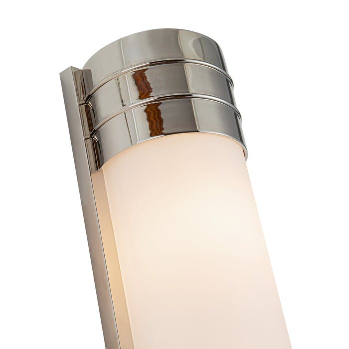 Alora WV348224PNOP Three Light Vanity, Polished Nickel/Opal Matte Glass