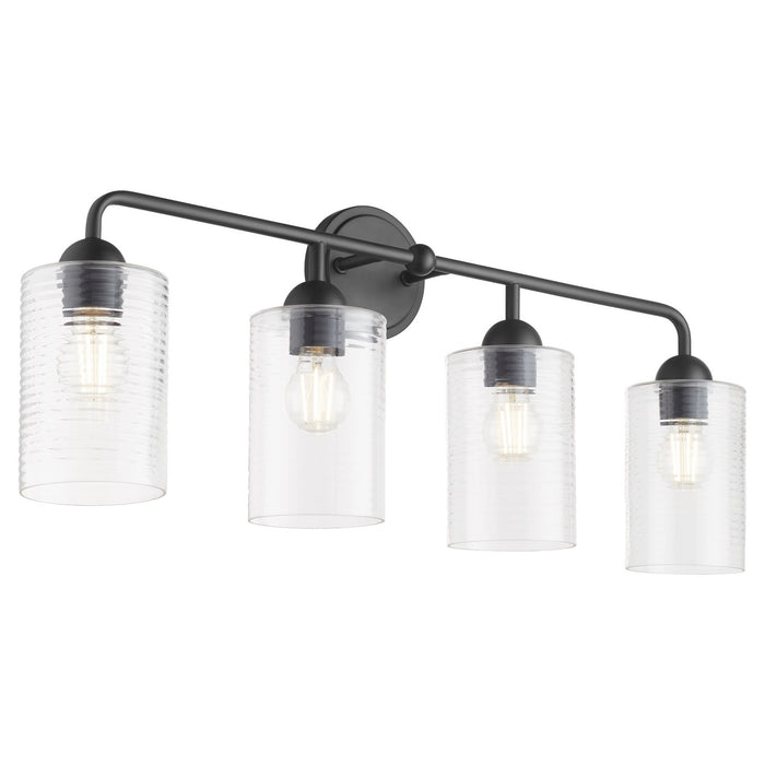 Quorum 598-4-59 Four Light Vanity, Matte Black
