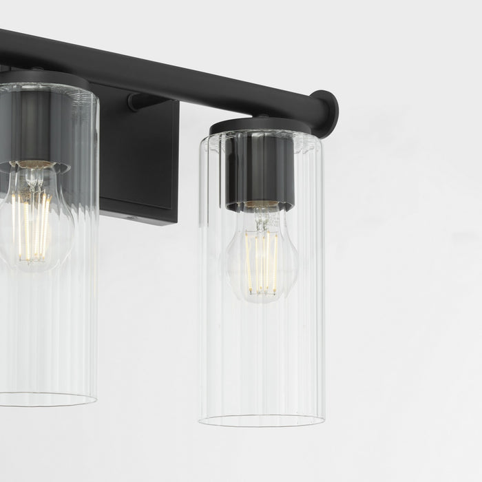 Quorum 541-2-59 Two Light Vanity, Matte Black