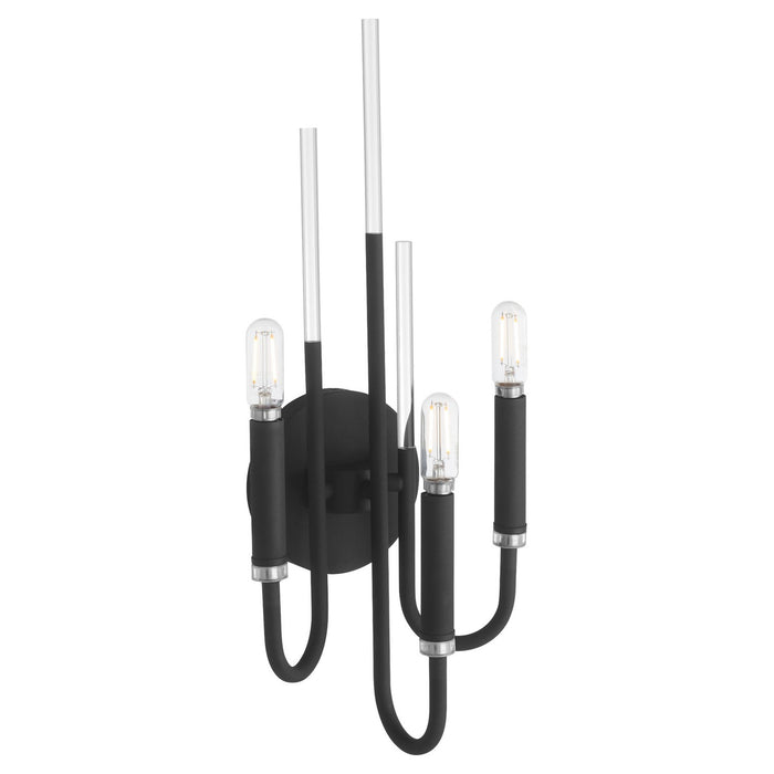 Quorum 5223-3-69 Three Light Wall Mount, Textured Black