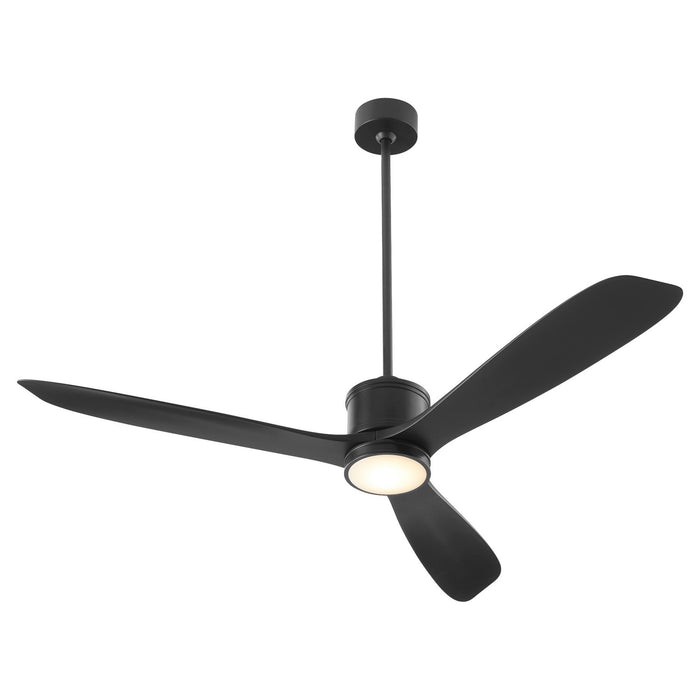 Quorum 12583-59 58" Patio Fan, Matte Black