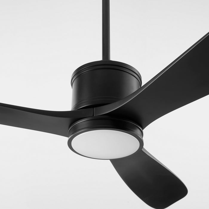 Quorum 12583-59 58" Patio Fan, Matte Black