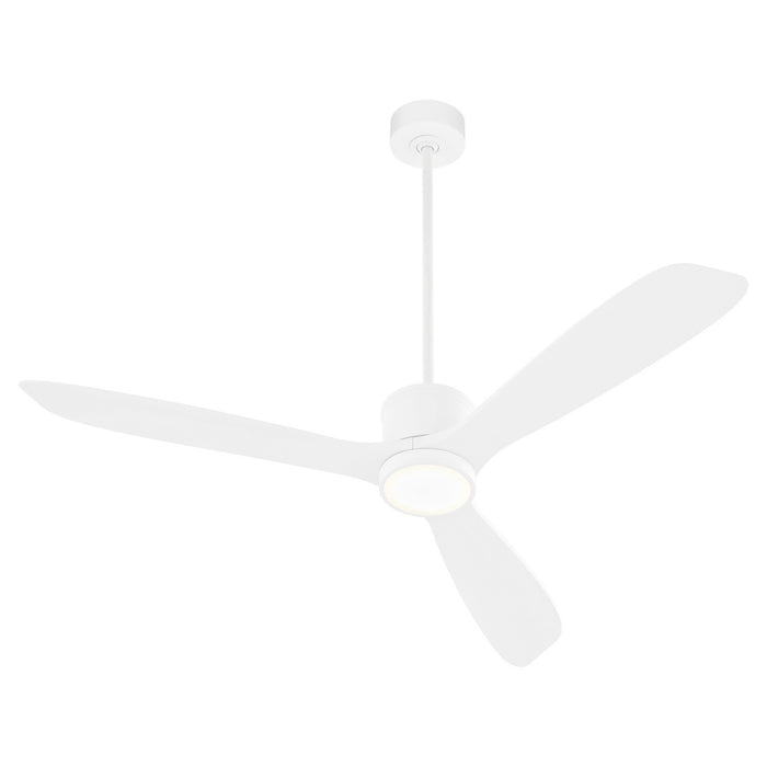 Quorum 12583-8 58" Patio Fan, Studio White