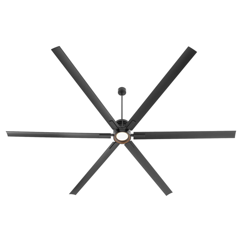 Quorum 101206-59 120" Ceiling Fan, Matte Black