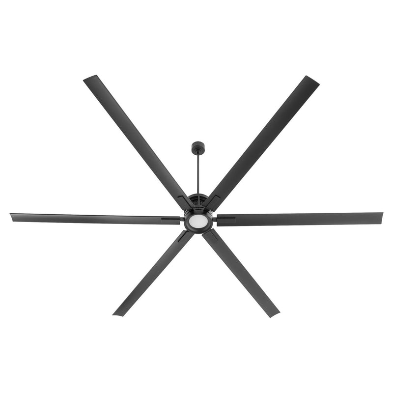Quorum 101206-59 120" Ceiling Fan, Matte Black