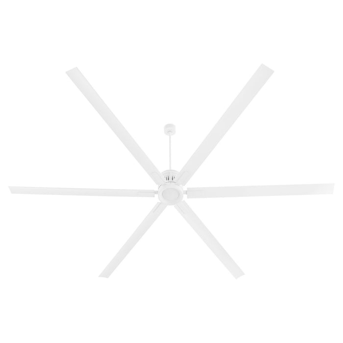 Quorum 101206-8 120" Ceiling Fan, Studio White