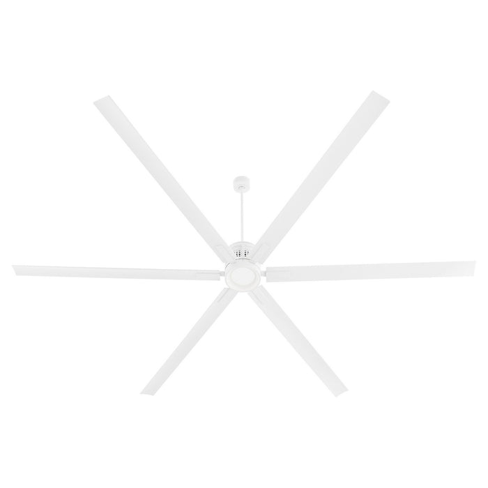 Quorum 101206-8 120" Ceiling Fan, Studio White