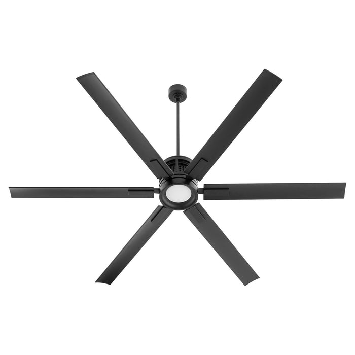 Quorum 10806-59 80" Ceiling Fan, Matte Black