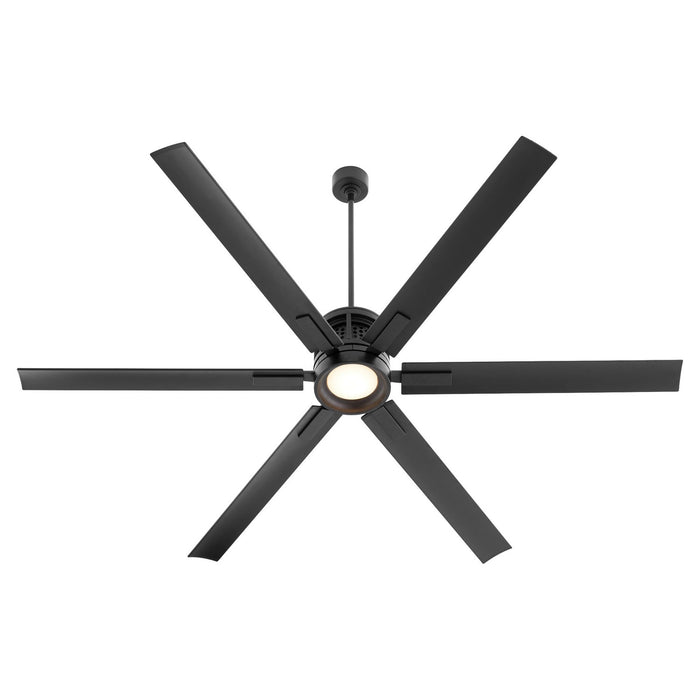 Quorum 10806-59 80" Ceiling Fan, Matte Black