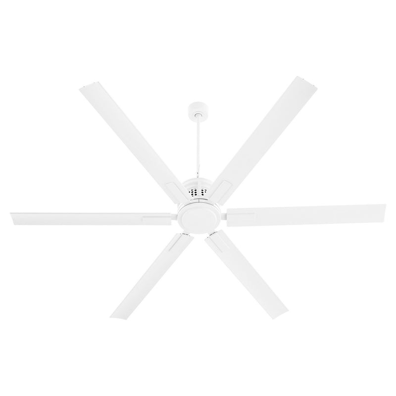 Quorum 10806-8 80" Ceiling Fan, Studio White