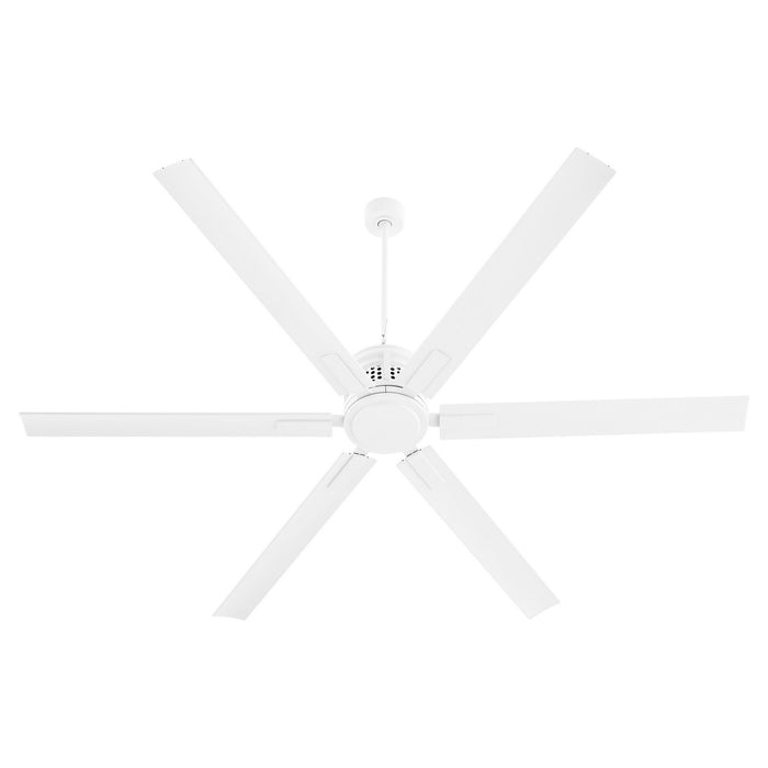 Quorum 10806-8 80" Ceiling Fan, Studio White