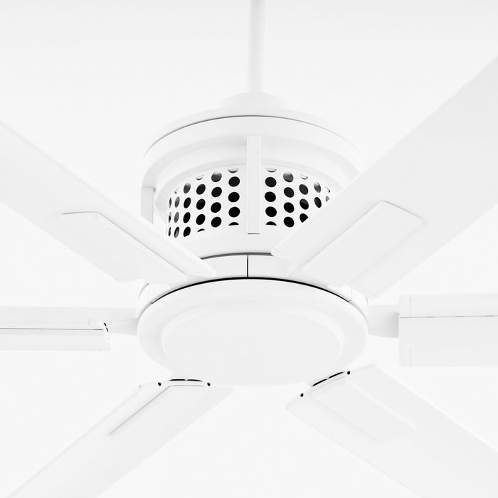 Quorum 10806-8 80" Ceiling Fan, Studio White