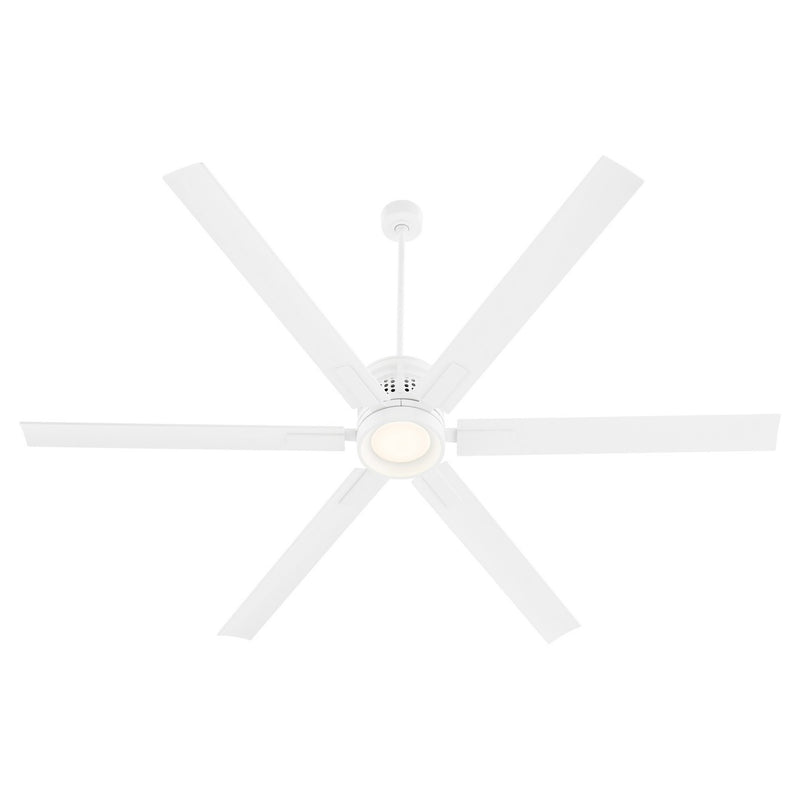 Quorum 10806-8 80" Ceiling Fan, Studio White