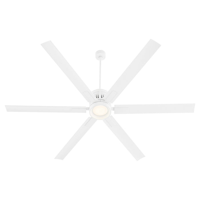 Quorum 10806-8 80" Ceiling Fan, Studio White